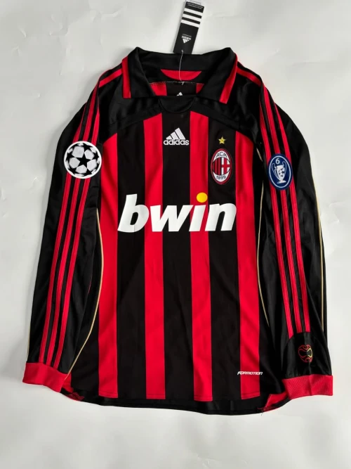 2006/07 AC MILAN HOME SHIRT FULL SLEEVE