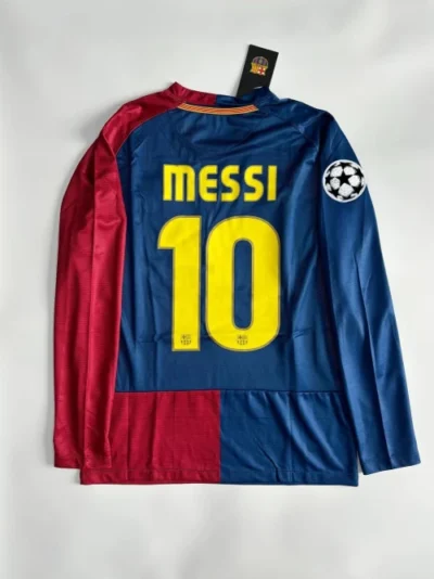 Alternative view of 2008/09 BARCELONA HOME SHIRT FULL SLEEVE