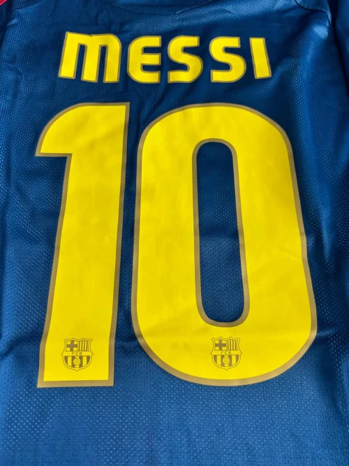 2008/09 BARCELONA HOME SHIRT FULL SLEEVE - Image 4