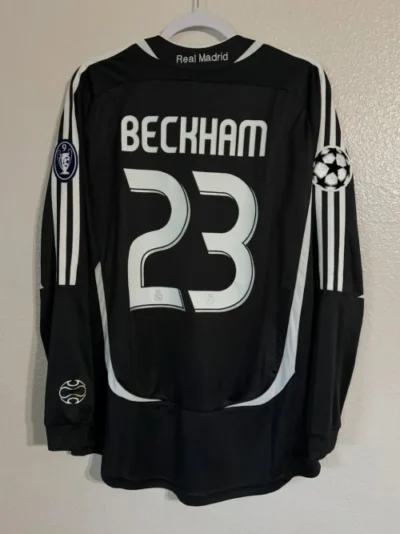 Alternative view of 2006/07 REAL MADRID AWAY SHIRT FULL SLEEVE