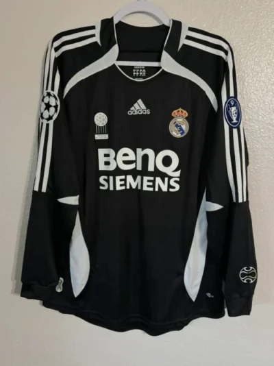 2006/07 REAL MADRID AWAY SHIRT FULL SLEEVE