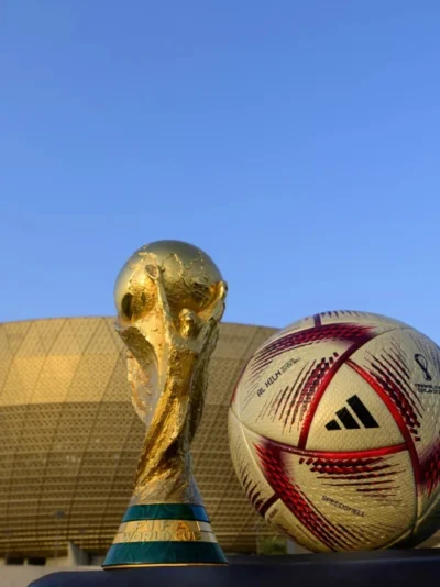 2022 QATAR FIFA WORLD CUP OFFICIAL FOOTBALL AL HILM