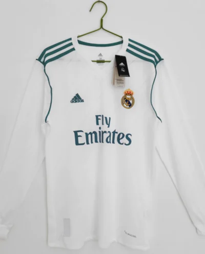 2017/18 REAL MADRID HOME SHIRT FULL SLEEVE