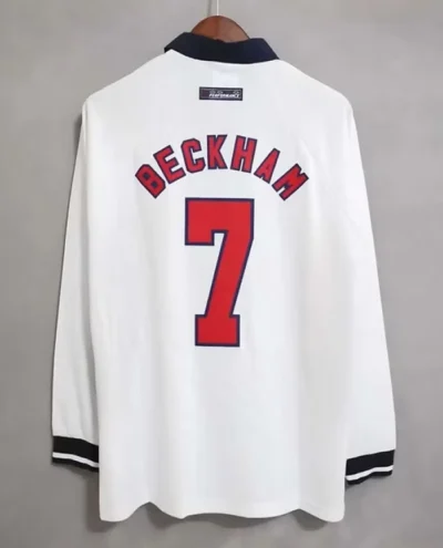 Alternative view of 1998 ENGLAND HOME SHIRT FULL SLEEVE