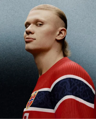Alternative view of 2026 NORWAY WORLD CUP HOME SHIRT