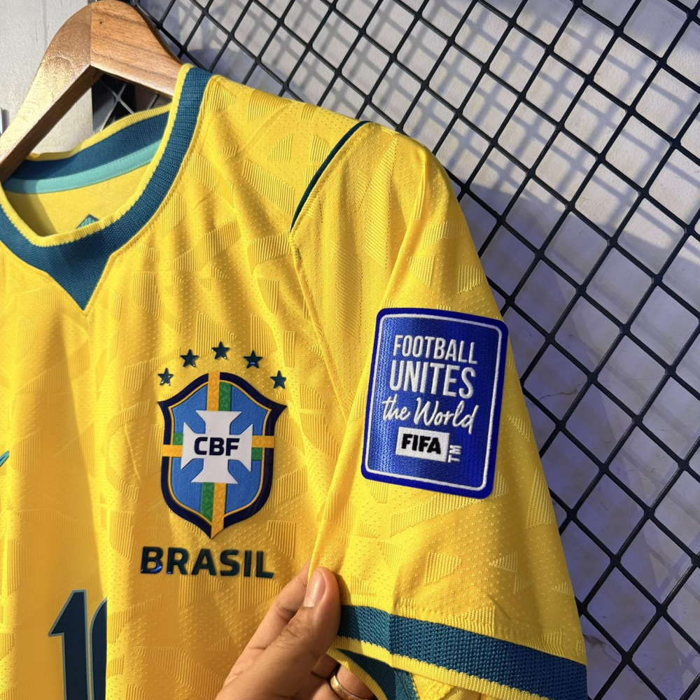 2026 BRAZIL WORLD CUP HOME SHIRT - Image 3